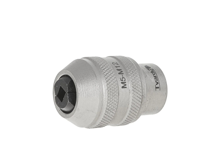 Adaptor pentru tarozi, 3 / 8", M5-M12, Cr-V, Tvardy [2]