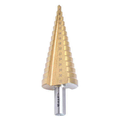 Burghiu conic titanizat in trepte 4-32mm [1]