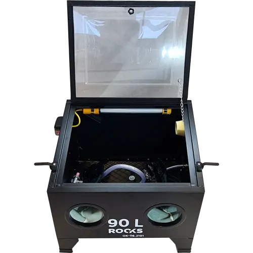 Dispozitive de sablat - Cabina profesionala de sablat 90L - 8 bar
