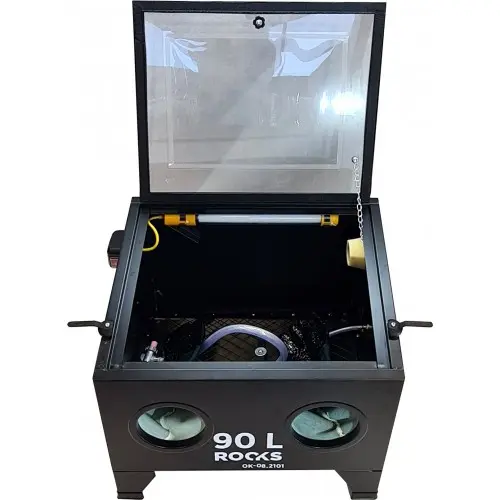 Cabina profesionala de sablat 90L - 8 bar [3]