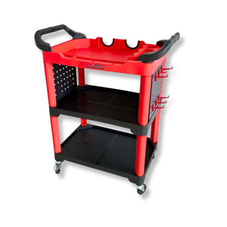 Carucior din plastic pentru detailing 3 rafturi [1]