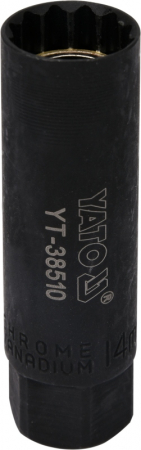Motor - Cheie tubulara extra-subtire pentru bujii bihexagonala 3/8" 14mm
