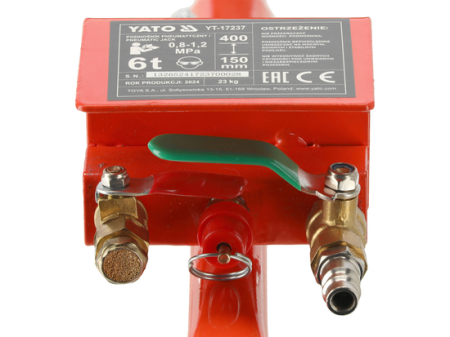 Cric pneumatic perna de aer cu inaltator 6T [3]