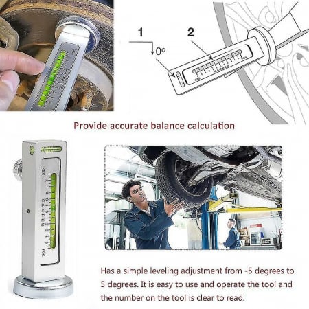 Dispozitiv magnetic pentru masurat unghi cadere roata [4]