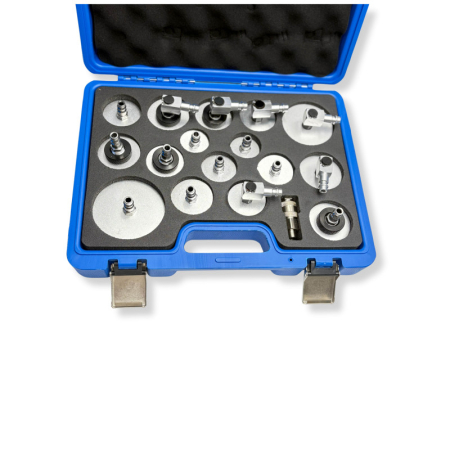 Dispozitiv electric pentru aerisit si inlocuit lichid frana cu adaptoare [2]