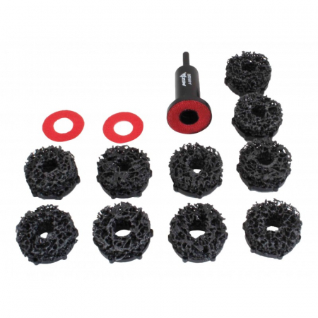 Sistem franare - Dispozitiv pentru curatat butuc prezoane tamburi roata 38mm