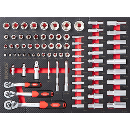 Dulap profesional echipat cu scule 260 piese [4]