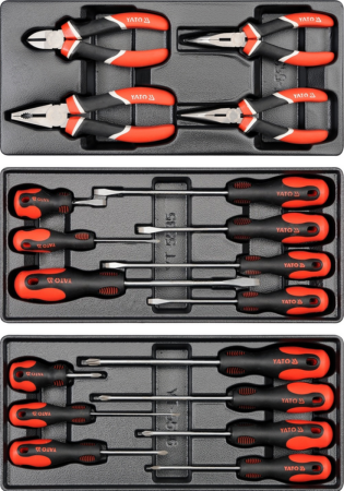 Dulap scule profesional YATO 6 sertare Echipat 177 piese [6]