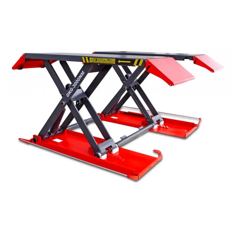 Elevatoare - Elevator platforma mobil tip foarfeca cu ridicare joasa 3T 230V Rooks