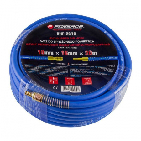 Furtune Aer Comprimat - Furtun aer comprimat exterior 16mm interior 10mm lungime 20 metri cu cuple rapide