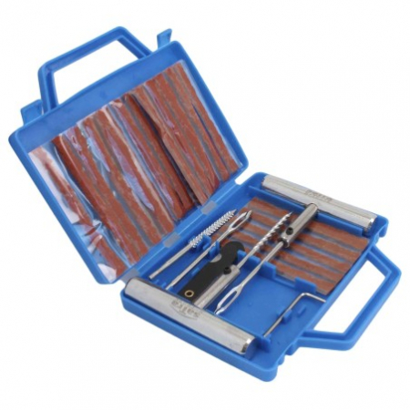 Piese de schimb - Kit pentru reparat anvelope/pana 27 piese