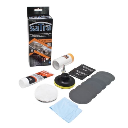 Accesorii auto - Kit pentru restaurare faruri 14 piese