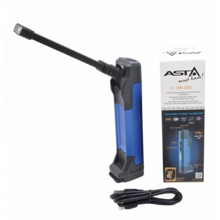 Lanterna de lucru LED COB 400LM cu magnet si acumulator [9]