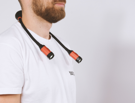 Lanterna pentru gat cu acumulator 300LM [3]