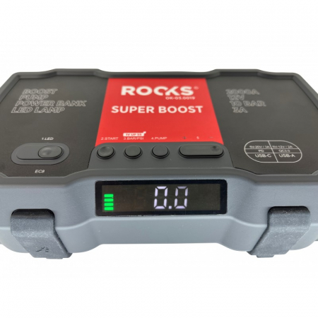 Mini booster,Robot de pornire cu compresor, 12v-1000A/2000A - 10 bar - [7]