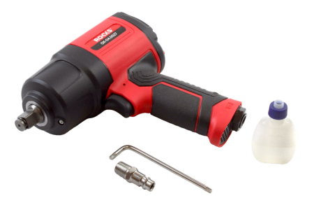 Pachet Cric pneumatic perna de aet 3.5T + Pistol pneumatic de impact 1/2" 1750 Nm + Tubulare impact 17,19,21mm [4]