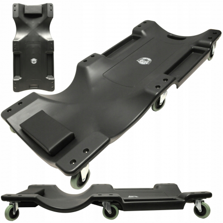 Scule Ajutatoare - Pat mobil service auto din plastic 6 roti 105CM 150KG