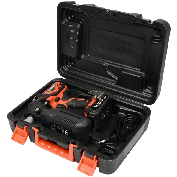 Pistol de impact cu acumulator Li-Ion 18 V 2 Ah patrat 1/2" 300 Nm [1]