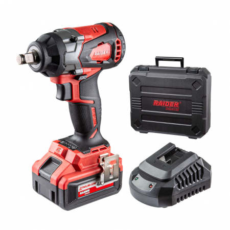 Pistoale electrice de impact - Pistol de impact motor fara perii 20V 4Ah 480Nm 1/2"