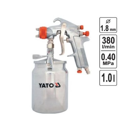 Scule Service Auto - Pistol de vopsit cu rezervor metalic 1L duza 1.8mm