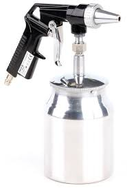 Pistol pneumatic pentru sablat cu rezervor metalic 1L [2]