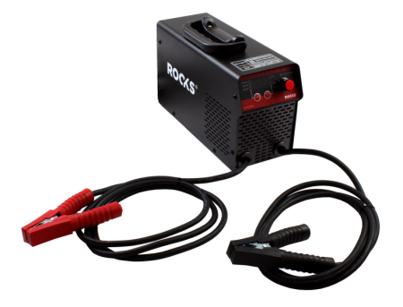 Redresoare,Roboti Pornire,Cabluri Curent - Redresor invertor ROOKS cu Functie de pornire START 12 / 24 V 80 A 600 Ah/800 Ah LCD  Cabluri  2.1 m