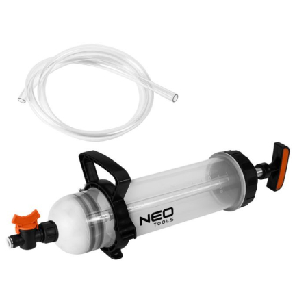Accesorii schimb ulei - Seringa tip pompa universala pentru ulei si lichide 1.5L cu accesorii