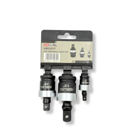 Accesorii de impact 1/2 - Set articulatii cardanice impact 1/4 3/8 1/2