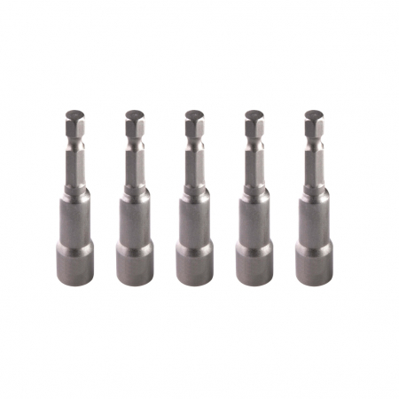 Truse de biti - Set biti cu tubulara cu prindere hexagonala 10x65 mm 5 piese TMP