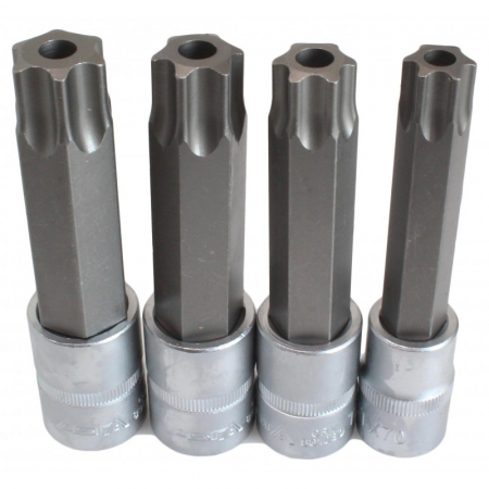 Set biti torx cu gaura T70-T100 lungi 1/2 4 piese [1]