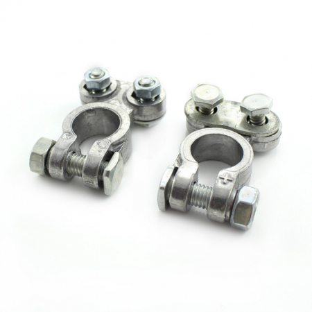 Set borne din aluminiu pentru baterie auto [1]