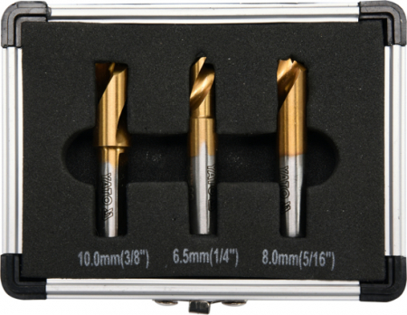 Set burghie pentru puncte sudura HSS-Cobalt 3buc [2]