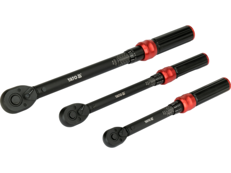 Chei dinamometrice 3/8 - Set chei dinamometrice 1/4" 3/8" 1/2" interval 2–220Nm 9 piese toleranță 3%