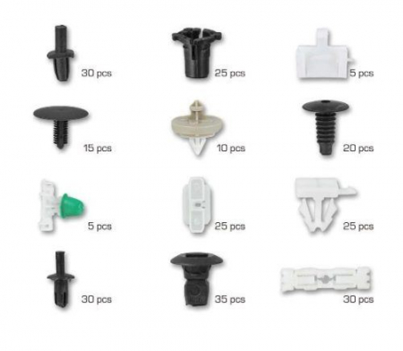 Set clipsuri cleme auto VOLKSWAGEN 255 piese [1]
