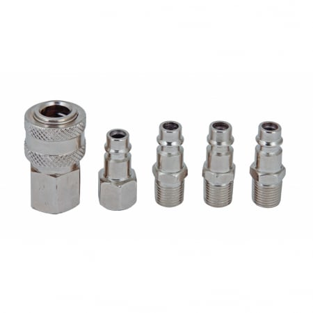Alte scule pneumatice - Set cuple rapide pentru aer comprimat/scule pneumatice 1/4"