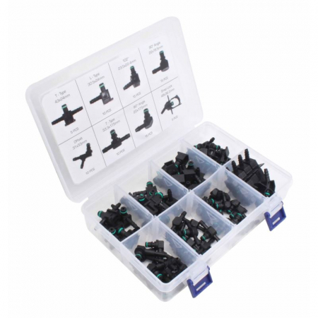 Motor - Set cuple si conectori din plastic pentru sistem alimentare diesel 85 piese