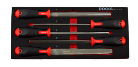 Ciocane Dalti si Dornuri - Set de pile ROOKS cu 5 piese