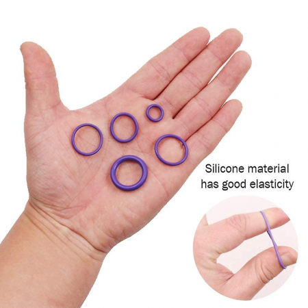 Set garnituri O-ring mov pentru sitemele de aer conditionat sau clima 270 piese [3]
