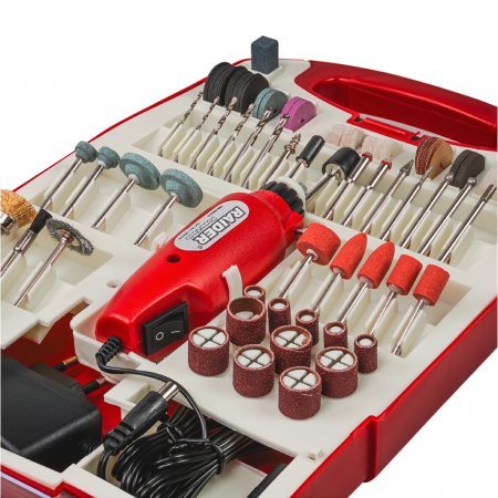 Set Mini Grinder 230V și 12V DC 110 accesorii RD-MG14 [2]