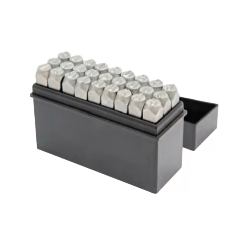 Set poansoane litere, crom 1,5mm-12,5mm 27 piese TMP [2]