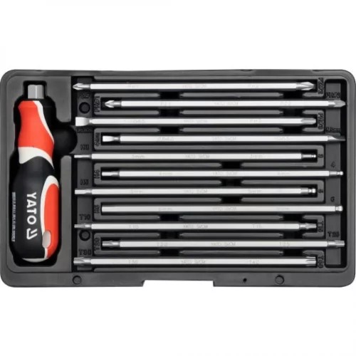 Truse de biti - Set surubelnita cu capete interschimbabile 12 piese