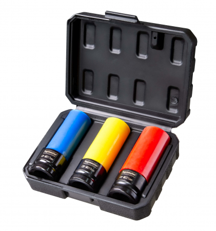 Tubulare de impact 1/2 - Set tubare de impact 1/2 cu protectie 17 19 21 mm TMP