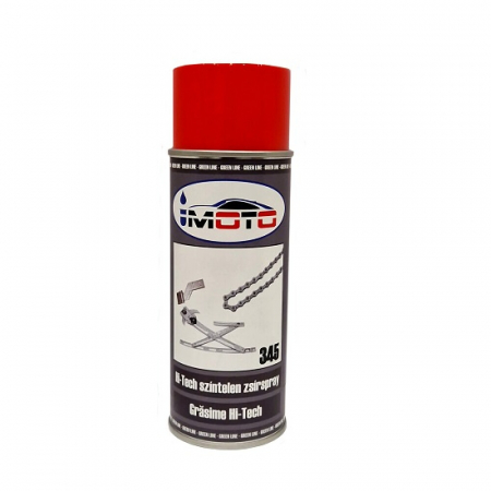 Chimice Auto - Spray lubrifiant transparent Hi-Tech 345 iMoto 400ml