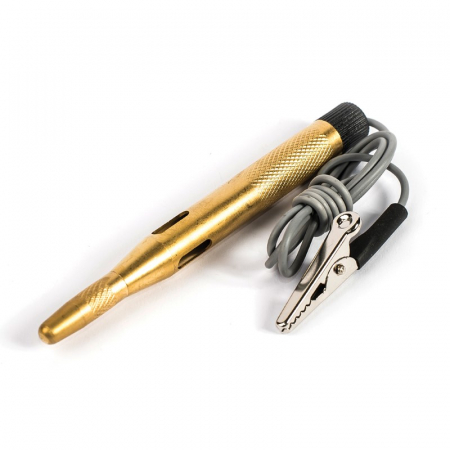 Scule Service Auto - Tester tensiune auto metalic 110mm 6-24V