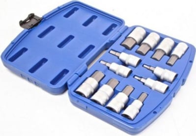 Truse si accesorii 1/2 - Trusa biti imbus 1/2 12 piese