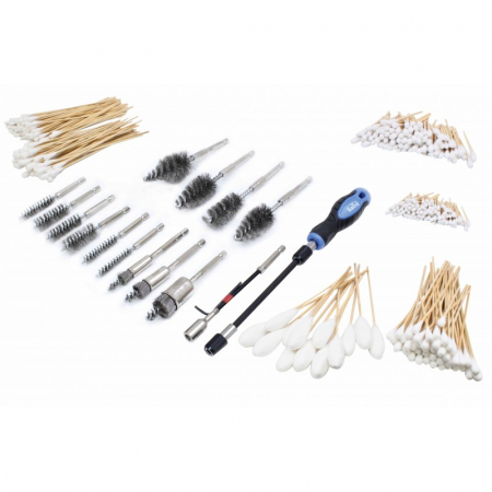 Trusa pentru curatat canale/scaune injectoare 429 piese [2]