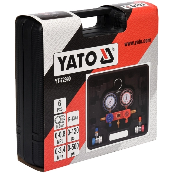 Trusa pentru testare si umplere sistem aer conditionat sau clima [2]