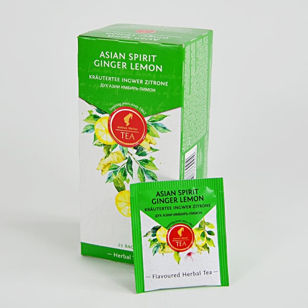 Asian Spirit Ginger Lemon, ceai Julius Meinl - 25 plicuri [3]
