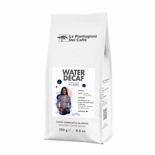Water Decaf, cafea boabe Le piantagioni del caffe, 250gr [1]