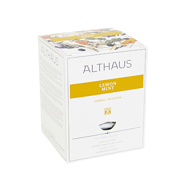 Lemon Mint, ceai Althaus Pyra Packs [1]